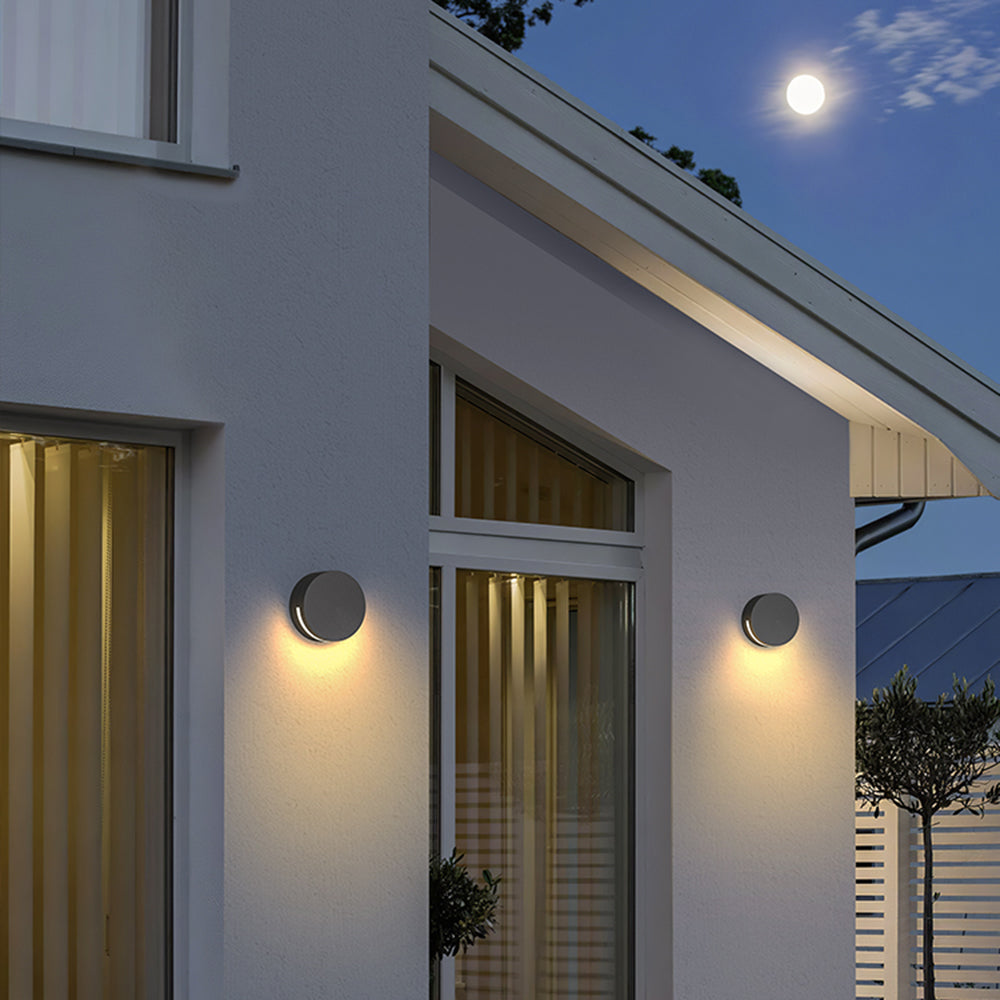 BowLift | Modern Round Wall Lamp | IP65 Waterproof for Outdoor LED