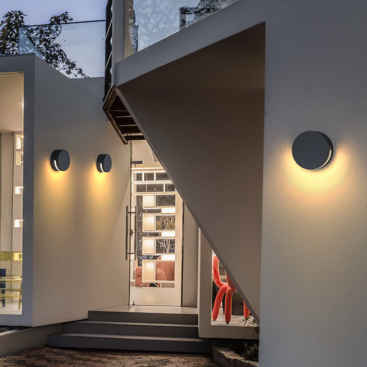 BowLift | Modern Round Wall Lamp | IP65 Waterproof for Outdoor LED