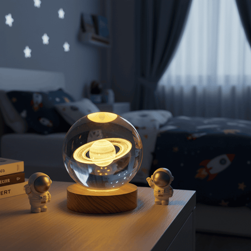 BowLift | Elegant 3D LED Night Light with Sparkling Star Effect