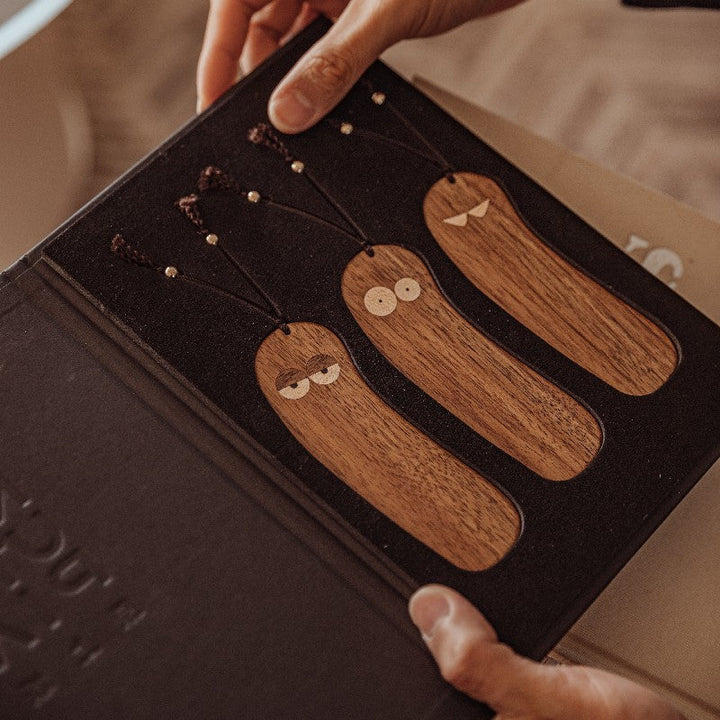 BowLift | Wooden Tassel Creative Bookmark
