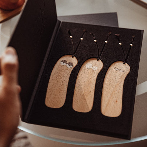 BowLift | Wooden Tassel Creative Bookmark