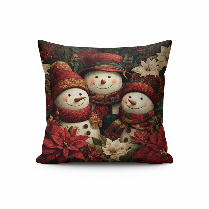 BowLift | Green-White Checked Cushion Cover 40x40 | Decorative Cushion Cover