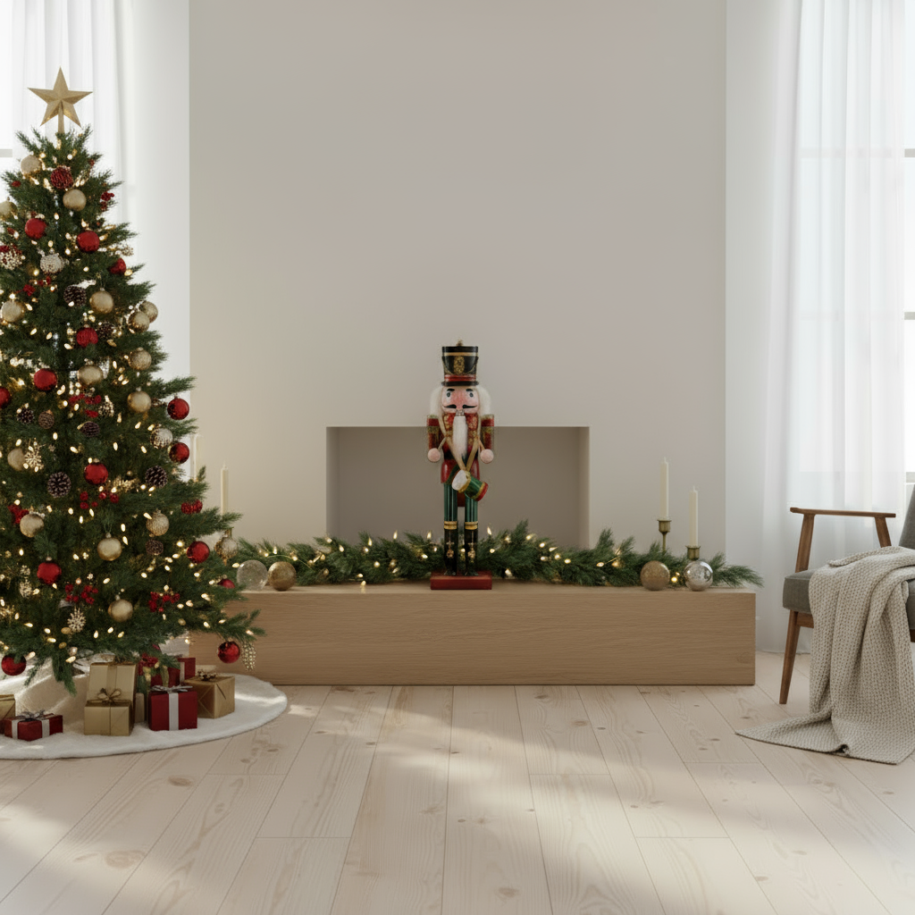 BowLift | Nutcracker Figure | Classic Christmas Decoration Made of Resin