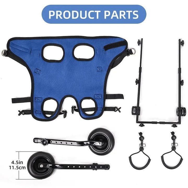 BowLift | Adjustable Mobility Aid Ergonomic Dog Wheelchair