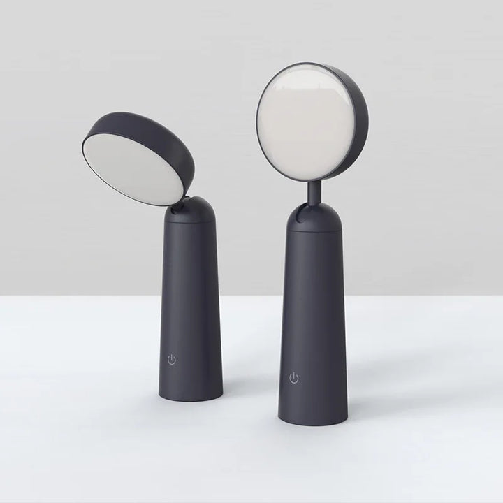 BowLift | Modern Black Table Lamp with Golden Accents – Luxury LED Lighting