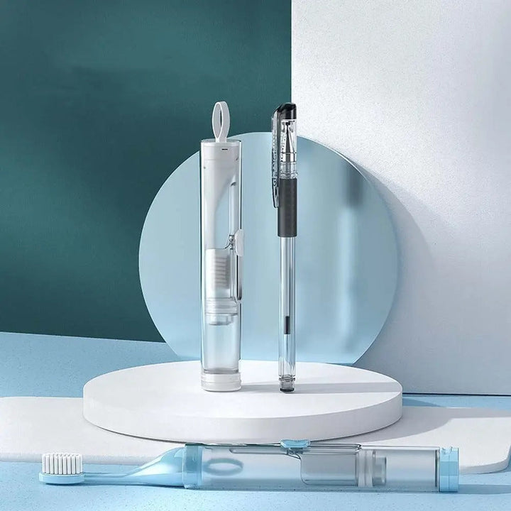 BowLift | All-in-One Travel-Friendly Toothpaste Dispenser Toothbrush