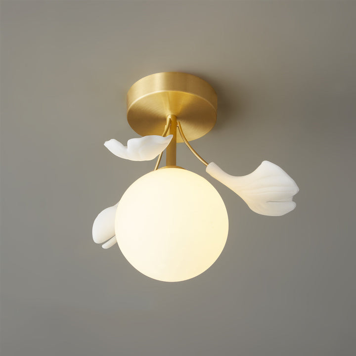 BowLift | GingkoLuxe - Earthy Ceiling Illumination