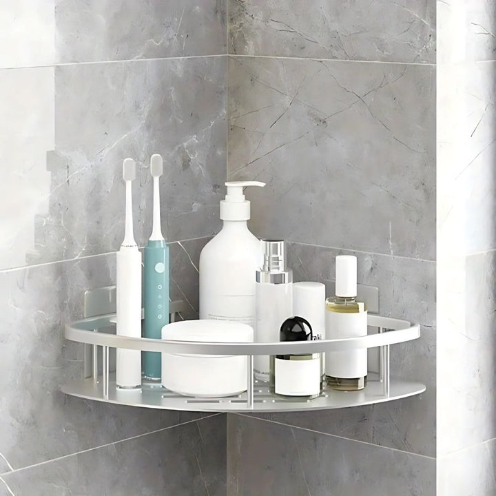 BowLift | Aluminium Shower Shelf | Self-Adhesive, Rust-Free, Modern