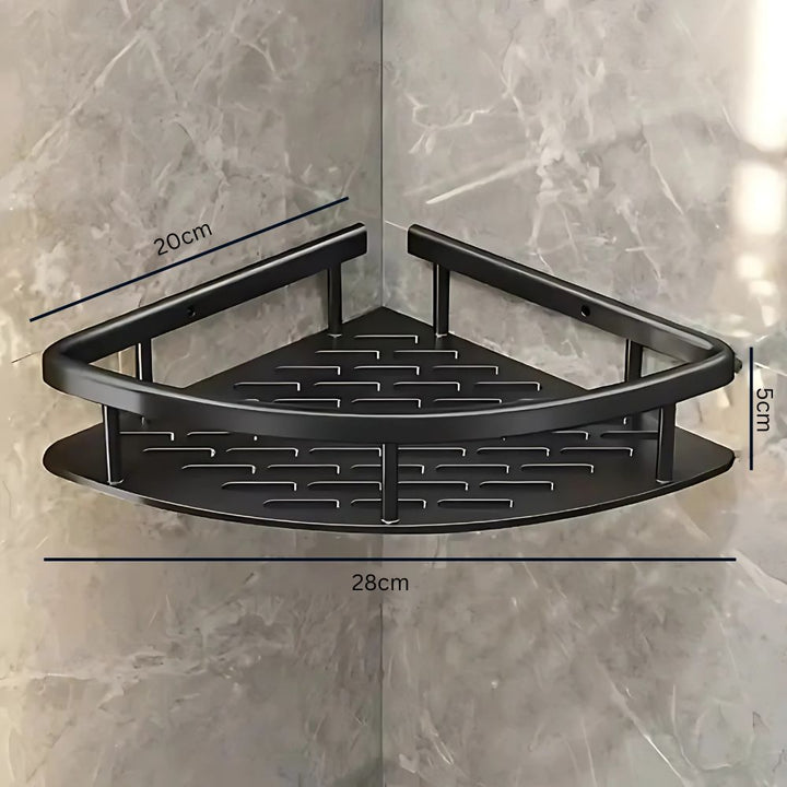 BowLift | Aluminium Shower Shelf | Self-Adhesive, Rust-Free, Modern