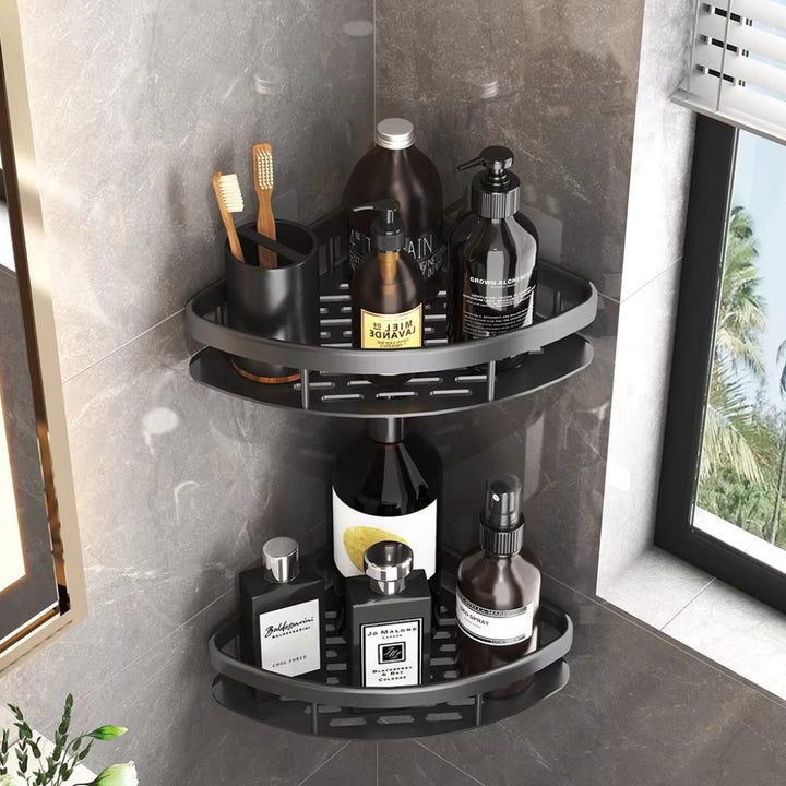 BowLift | Aluminium Shower Shelf | Self-Adhesive, Rust-Free, Modern