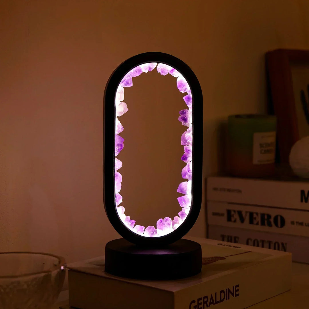 BowLift | Table lamp with crystal ambient light design