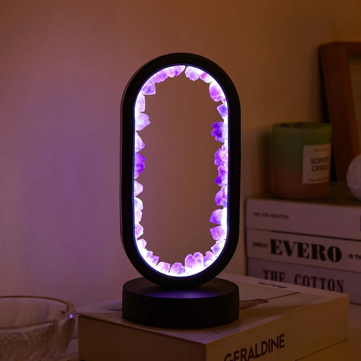BowLift | Amethyst Lamp | Natural Relaxation Lighting