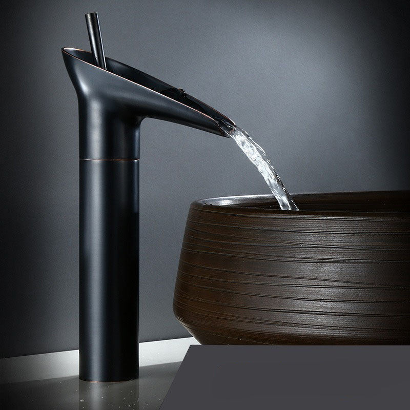 BowLift | Antique Waterfall | Bathroom Sink Faucet