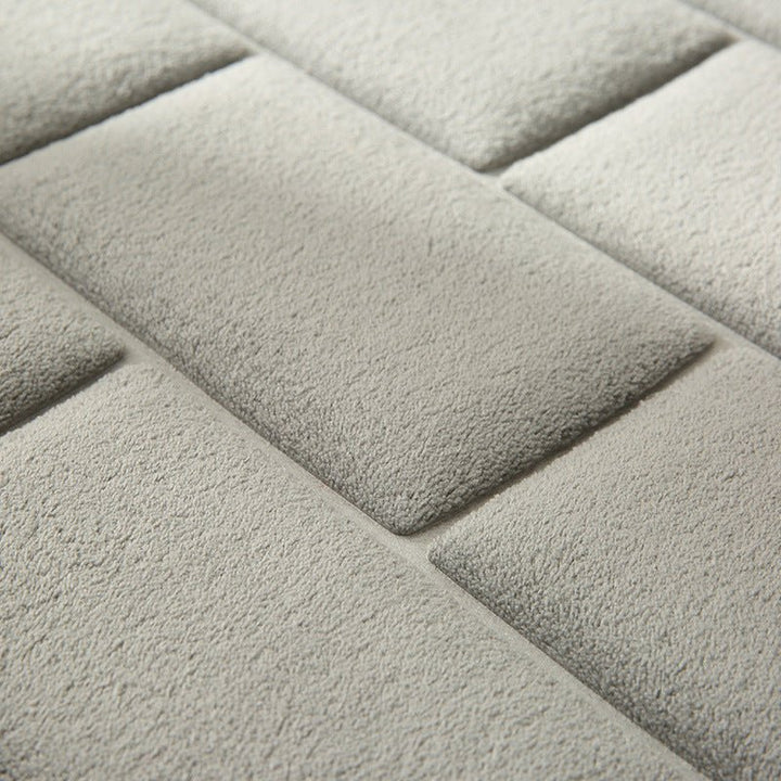 BowLift | Non-slip Bath Mat Beige Brick Pattern | Bath Mats