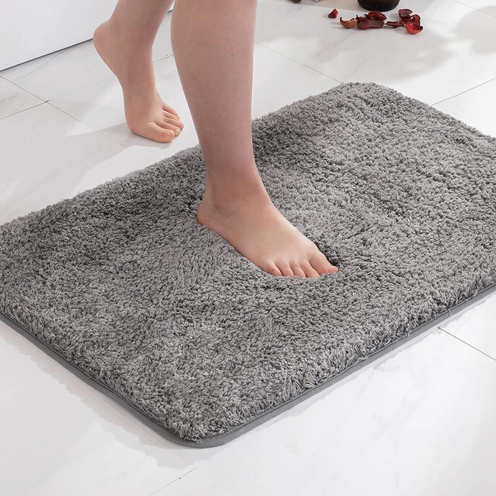 BowLift | AquaLuxe | Plush Bath Mat Non-Slip 50x80 cm