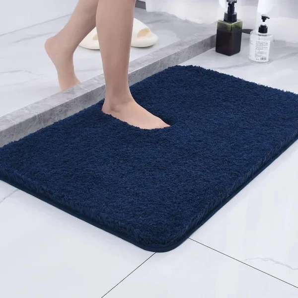 BowLift | AquaLuxe | Plush Bath Mat Non-Slip 50x80 cm