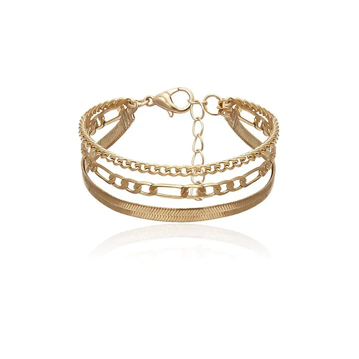 Charming Bracelet Trio | Delicate 3-Piece Set Bowlift