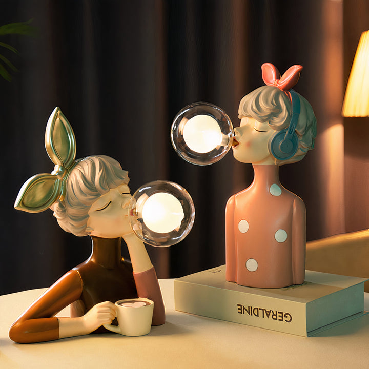 BowLift | Artisan Sisters Table Lamp | Handcrafted Nightstand Lamp