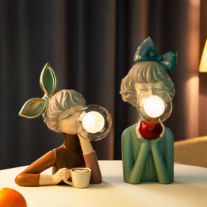 BowLift | Artisan Sisters Table Lamp | Handcrafted Nightstand Lamp