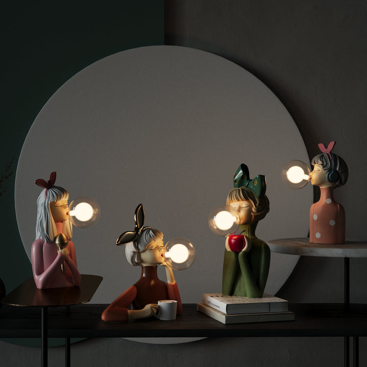 BowLift | Artisan Sisters Table Lamp | Handcrafted Nightstand Lamp