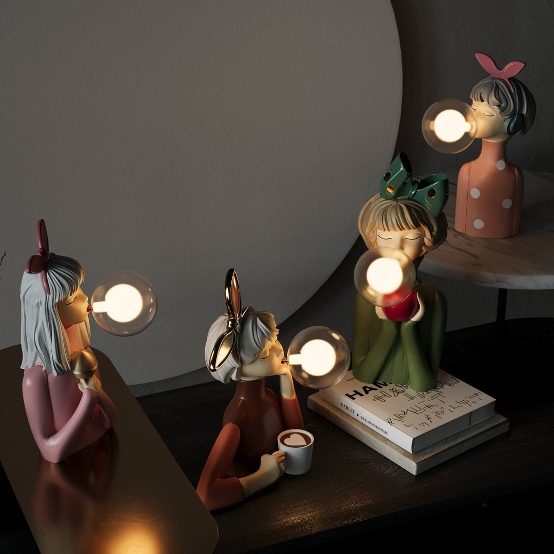BowLift | Artisan Sisters Table Lamp | Handcrafted Nightstand Lamp