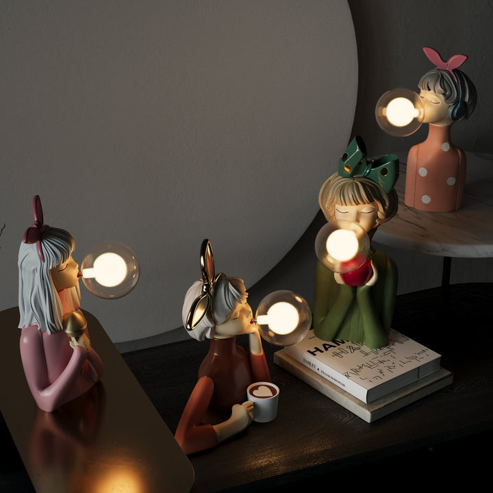 BowLift | Artisan Sisters Table Lamp | Handcrafted Nightstand Lamp