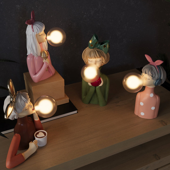 BowLift | Artisan Sisters Table Lamp | Handcrafted Nightstand Lamp