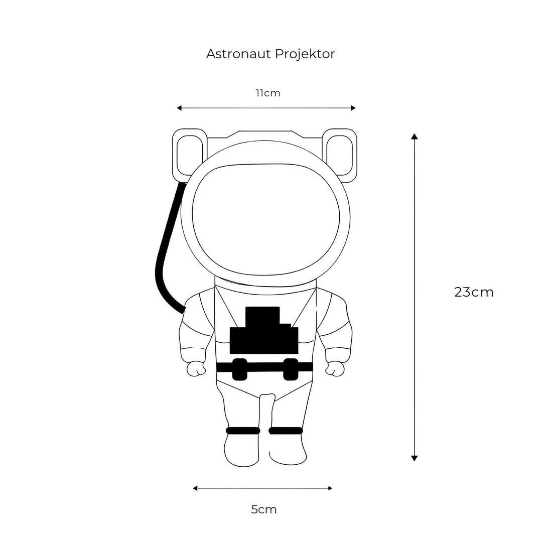 BowLift | Astronaut Star Projector | Creative Light Source