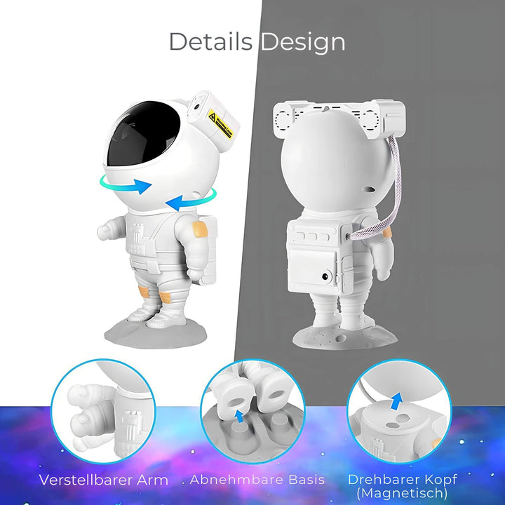 BowLift | Astronaut Star Projector | Creative Light Source