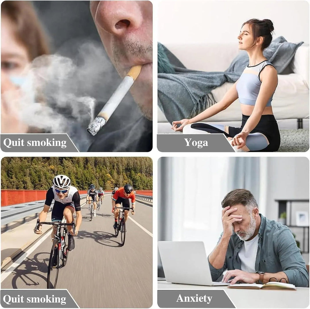 BowLift | Breathing chain made of stainless steel – For quitting smoking & stress relief