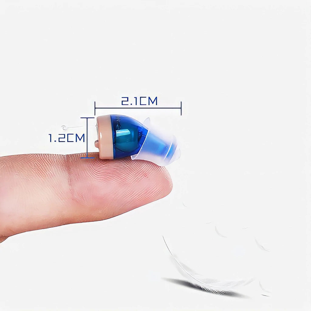 BowLift | Invisible Rechargeable Hearing Aids with Sound Reduction – Comfortable and Discreet Design for Mild to Moderate Hearing Loss