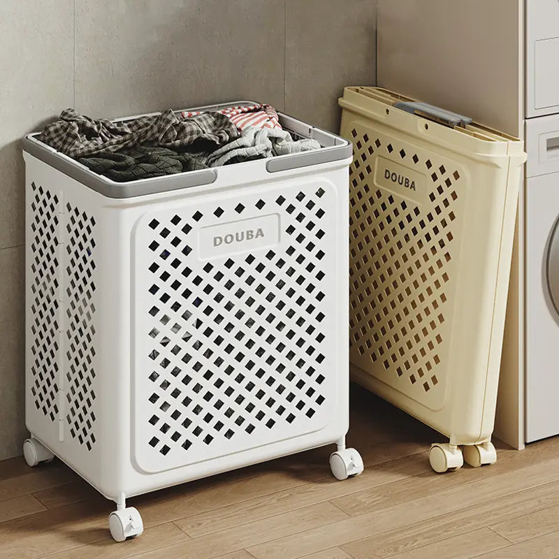 BowLift | Collapsible Laundry Basket with Wheels | Foldable Laundry Basket 30L 45L 54L