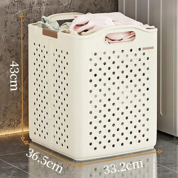 BowLift | Collapsible Laundry Basket with Wheels | Foldable Laundry Basket 30L 45L 54L