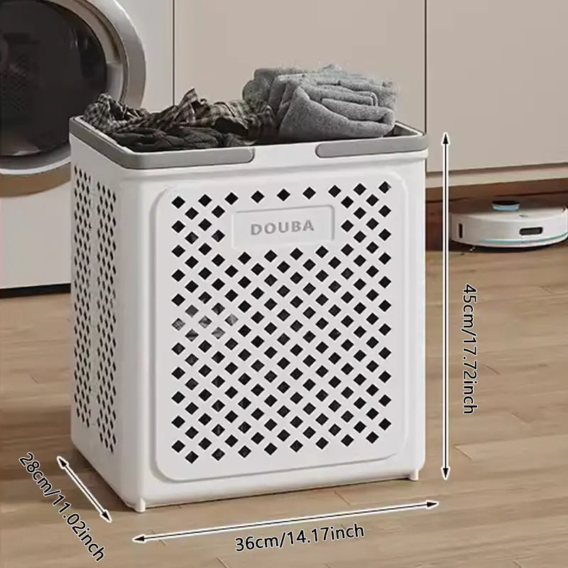 BowLift | Collapsible Laundry Basket with Wheels | Foldable Laundry Basket 30L 45L 54L