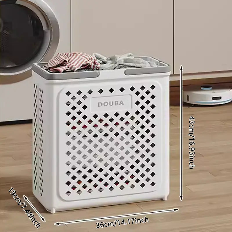 BowLift | Collapsible Laundry Basket with Wheels | Foldable Laundry Basket 30L 45L 54L