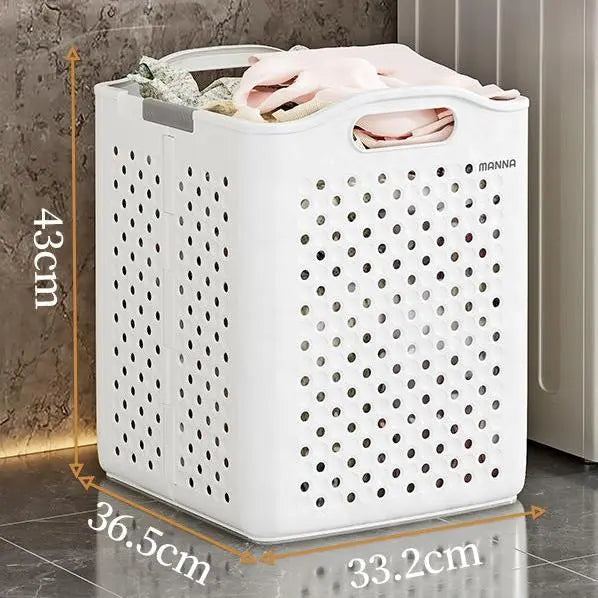 BowLift | Collapsible Laundry Basket with Wheels | Foldable Laundry Basket 30L 45L 54L