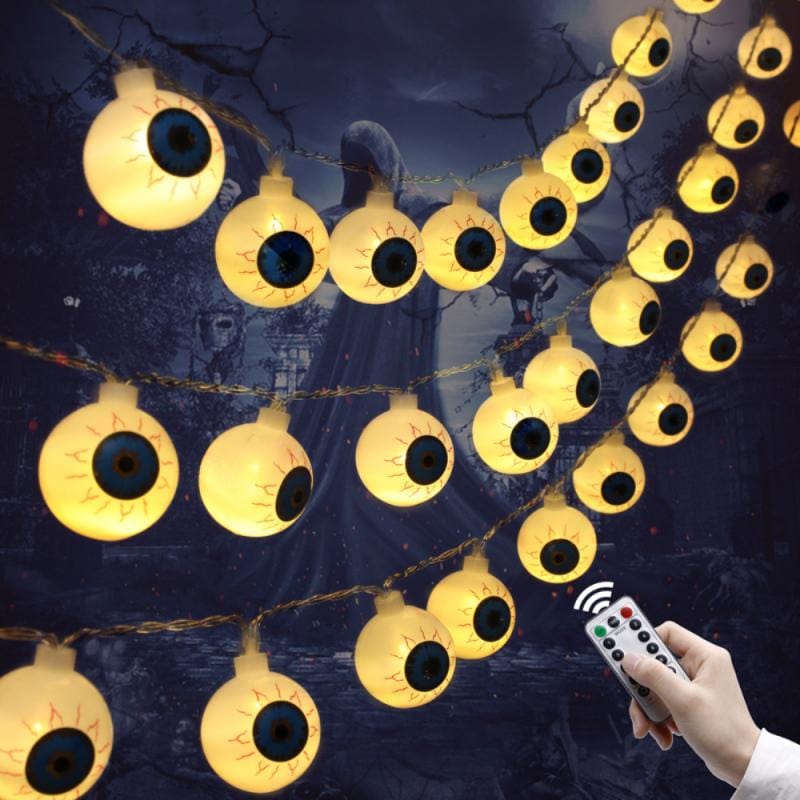 BowLift | Eyeball LED Light Cable | Halloween Decoration