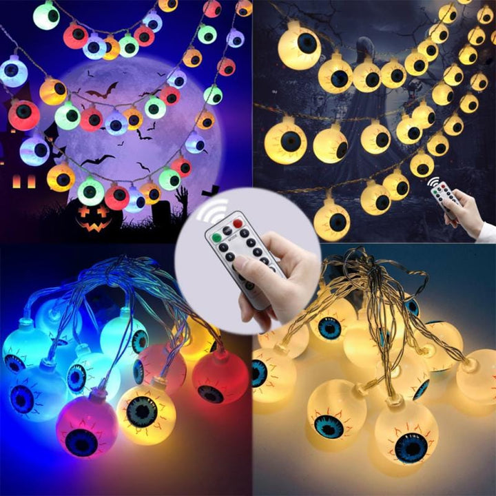 BowLift | Eyeball LED Light Cable | Halloween Decoration