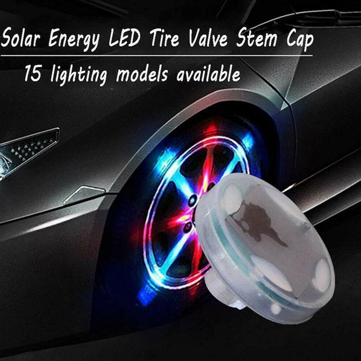 BowLift | Auto-Illuminating Solar RGB LED Car Tire Light