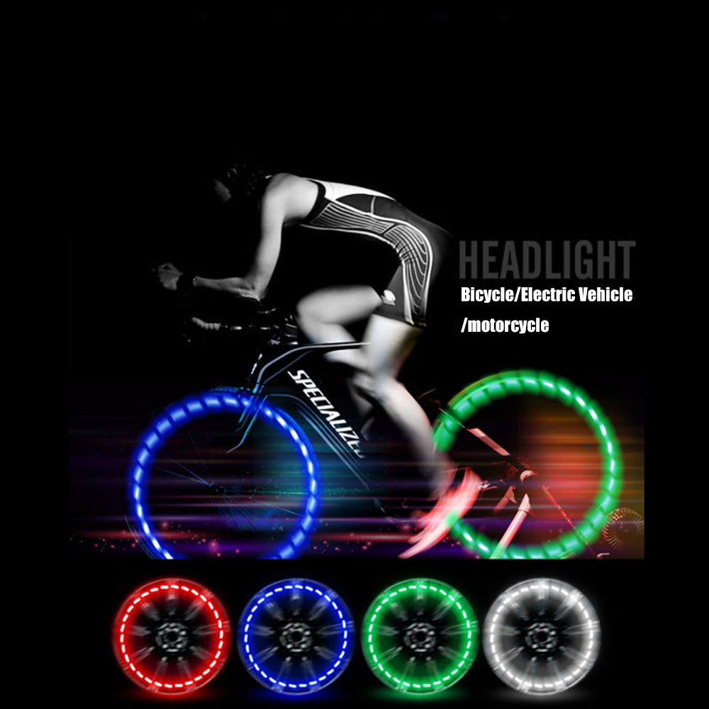 BowLift | Auto-Illuminating Solar RGB LED Car Tire Light