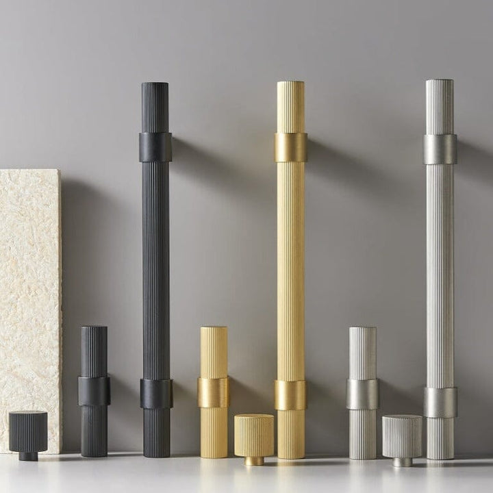 BowLift | Avery Brass Furniture Handle | Cabinet Handle for Kitchen Cabinets