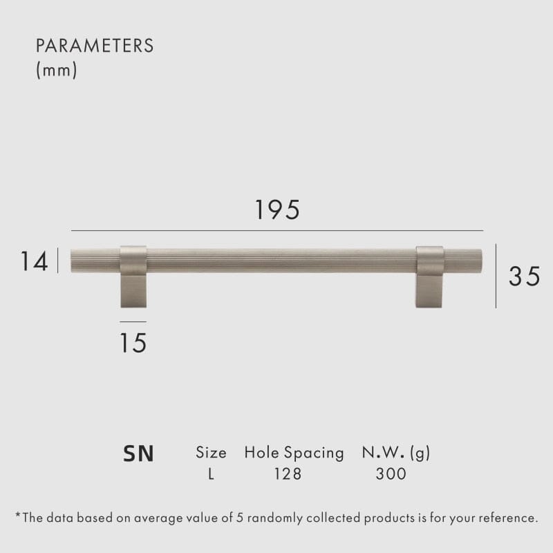 BowLift | Avery Brass Furniture Handle | Cabinet Handle for Kitchen Cabinets