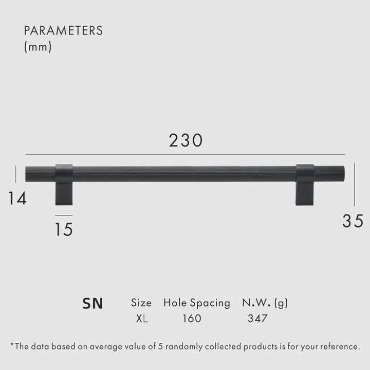 BowLift | Avery Brass Furniture Handle | Cabinet Handle for Kitchen Cabinets