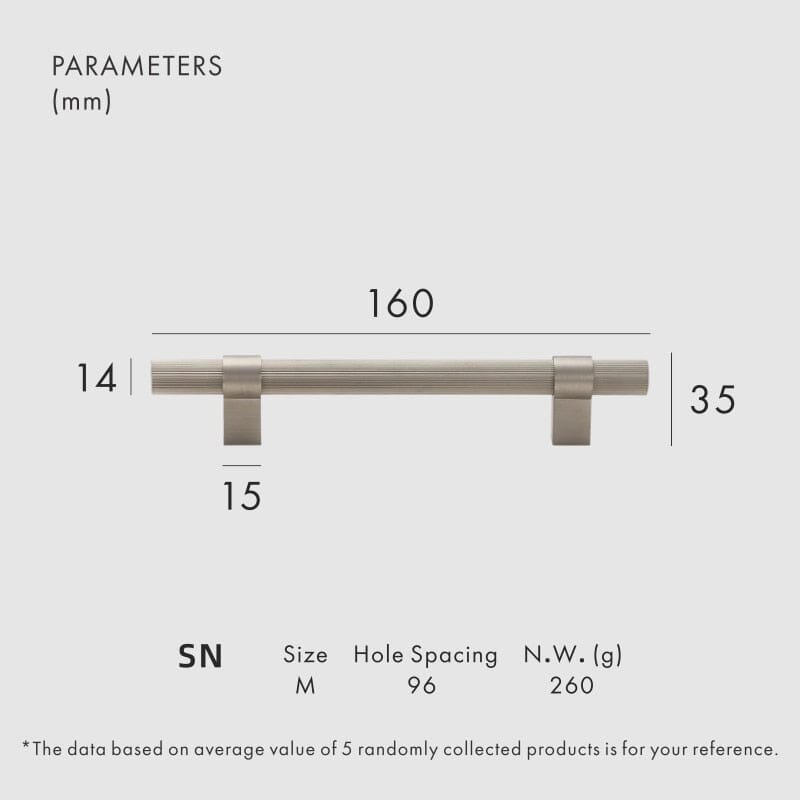 BowLift | Avery Brass Furniture Handle | Cabinet Handle for Kitchen Cabinets