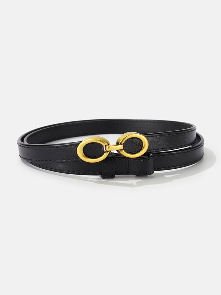LuxeRing Belt - Elegant Leather Belt for Women Bowlift