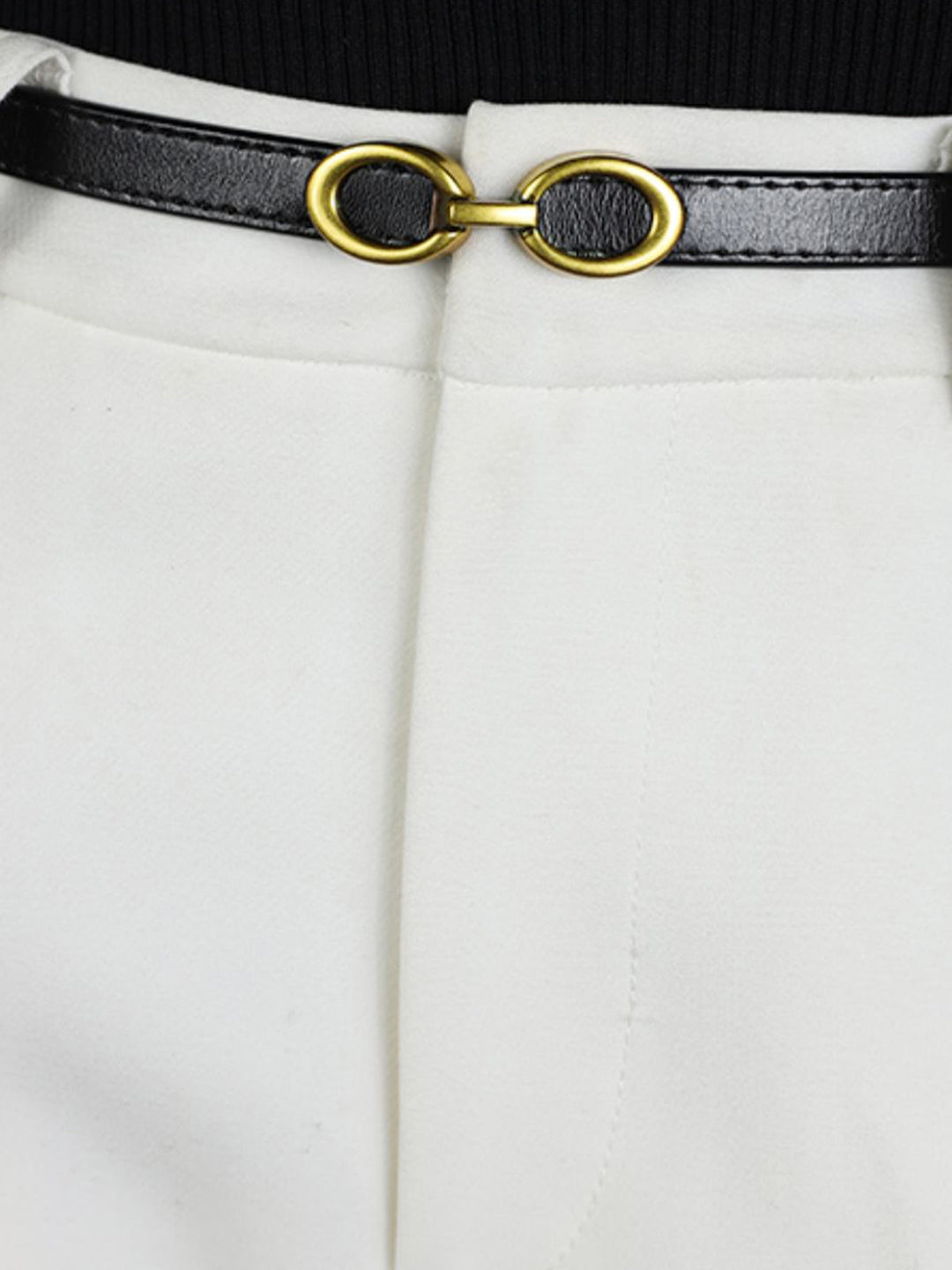 LuxeRing Belt - Elegant Leather Belt for Women Bowlift