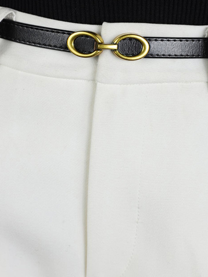 LuxeRing Belt - Elegant Leather Belt for Women Bowlift