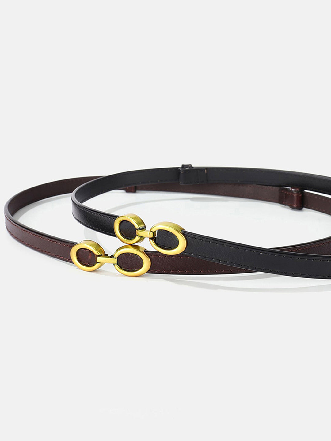 LuxeRing Belt - Elegant Leather Belt for Women Bowlift