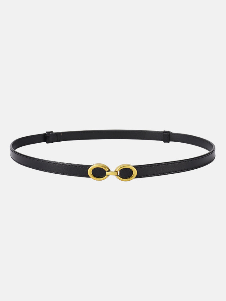 LuxeRing Belt - Elegant Leather Belt for Women Bowlift