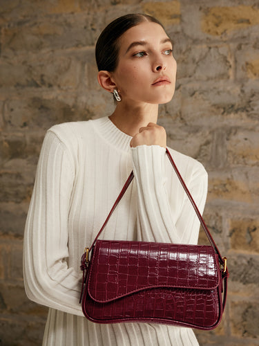 BowLift | Ladies Shoulder Bag Checked Pattern One Size Polyurethane